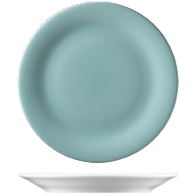 Тарелка круглая 25 см серия Daisy Aquamarin, DSY2125-X8203