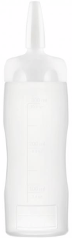 Бутылка для соуса 350 мл белая, 1376