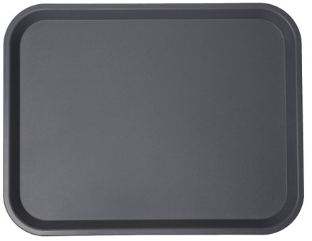 Поднос прямоугольный серый 45,6х35,6 см, 594187