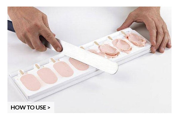 Набор силиконовых форм Классика мини, 69 x 38mm, h18 mm, GEL 01M (2 формы, 2 подноса 12х40 см, 100 палочек)