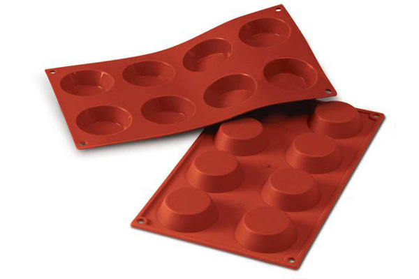 Silicone mold Tartlet d60 h17 mm SF015, Silikomart
