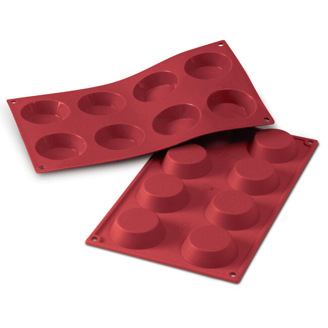 Silicone mold Tartlet d60 h17 mm SF015, Silikomart