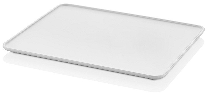 Емкость для выкладки белая GN 1/2, 40012.CW