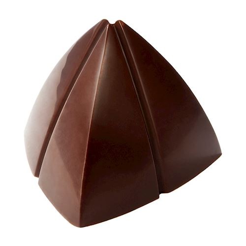Pyramid Karaka 31mm 21pcs x 9g, polycarbonate, chocolate mold Chocolate World CW1764