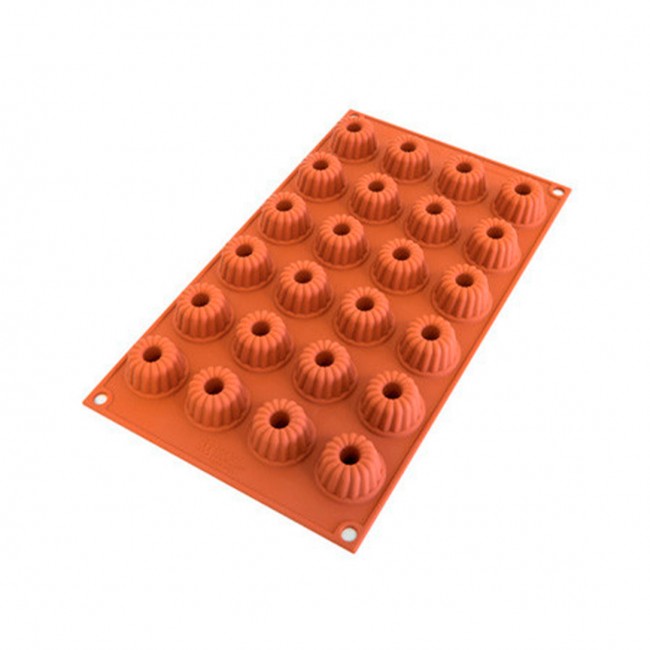 Силіконова форма для десертів Міні Кекс, MINI GUGELHOPF