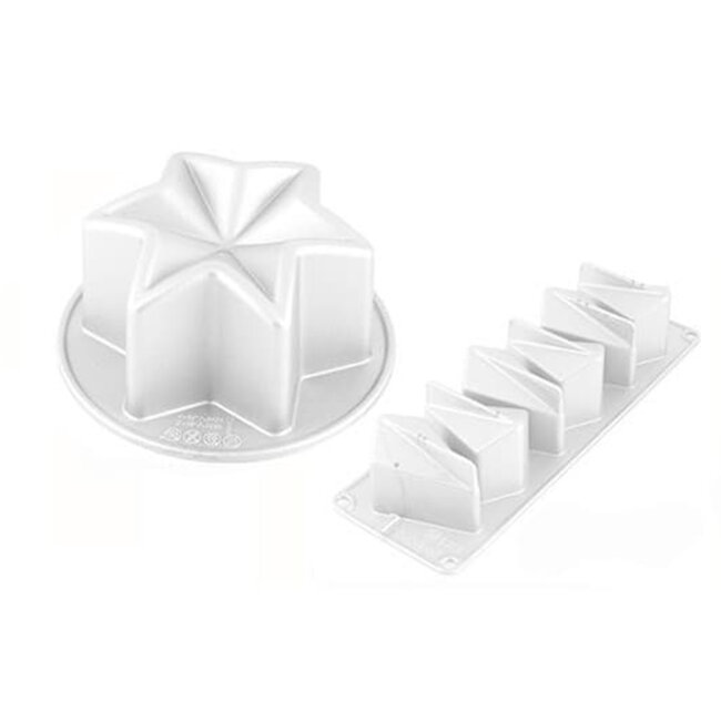 Silicone mold set KIT ETOILE Silikomart Houseware