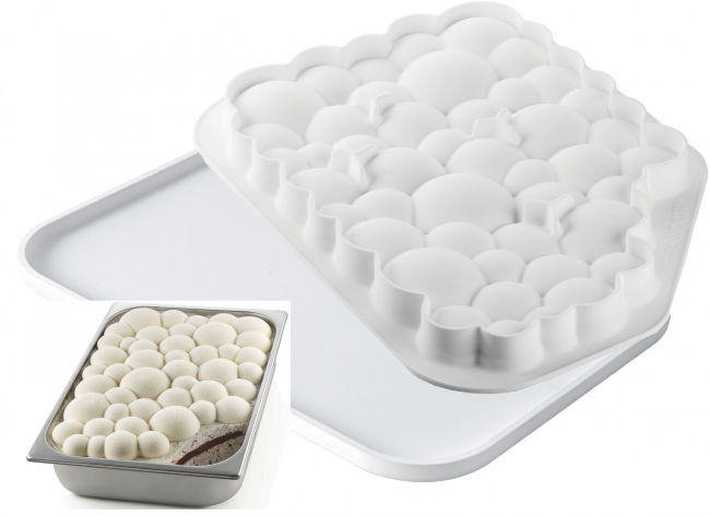 Набор форм для мороженого с подносом BUBBLE GEL, KIT BUBBLE GEL