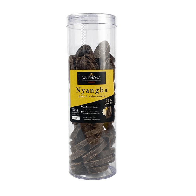 Шоколад чорний Nyangbo 68% Valrhona 250 г