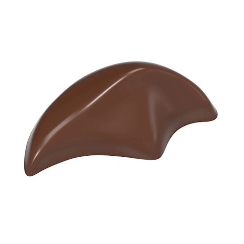 Wave Deddy Sutan 45mm 21pcs x 9g, polycarbonate, chocolate mold Chocolate World CW1902