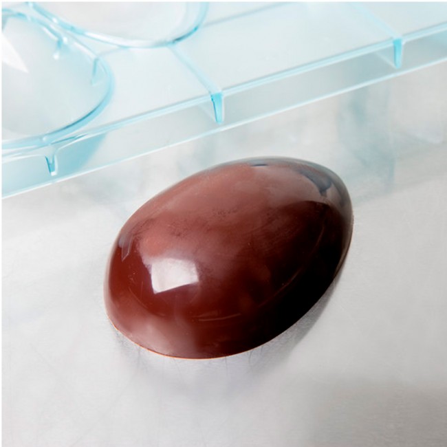 Форма для шоколада поликарбонатная Яйцо 4 шт, 382028