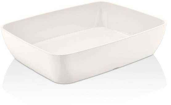 Емкость для выкладки меламиновая кремовая GN 1/2, 42012.CW