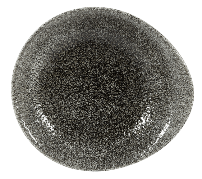 Салатник 16,8*18,5 см, 300 мл, цвет Quartz Black, серия "Raku", RKBQID71