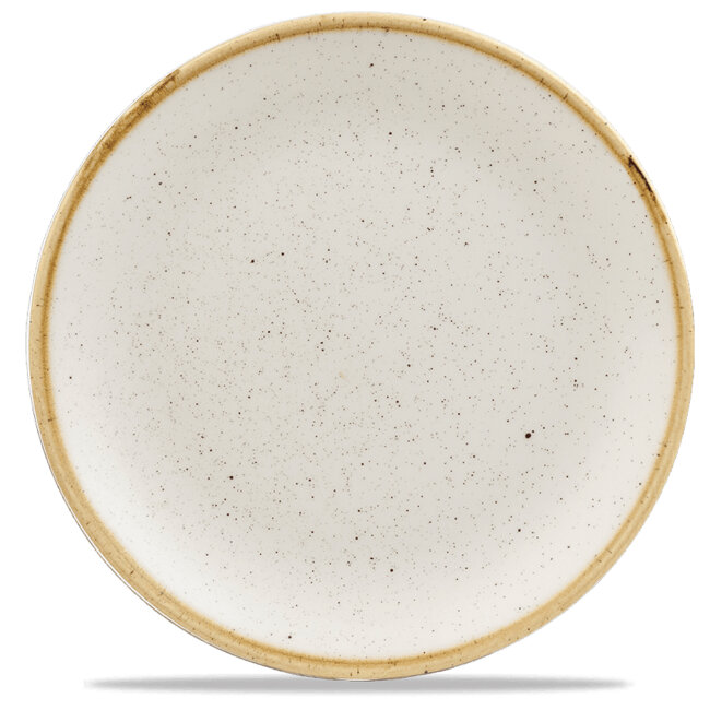 Тарелка круглая 21,7 см серия Stonecast White Speckle, SWHSEVP81