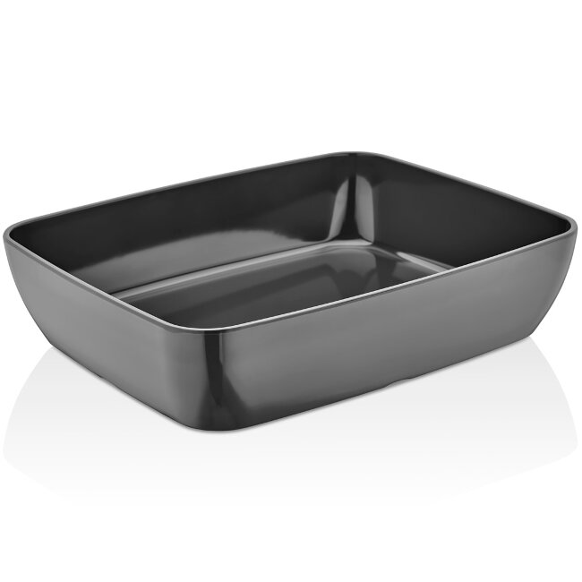 Емкость для выкладки меламиновая серая GN 1/2, 42012.G