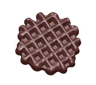 Форма для шоколада поликарбонатная Бельгийськие вафли 7 г, 1626 CW