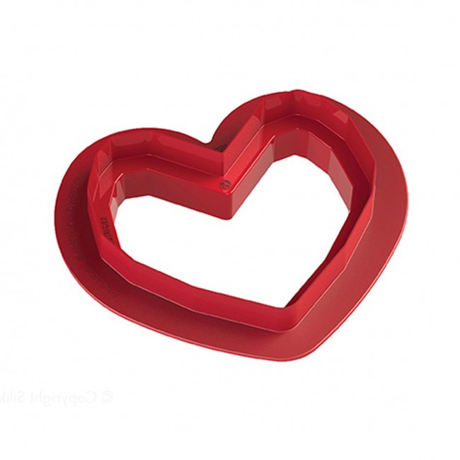 Silicone mold Amore Origami 600, 150x135 mm, h55 mm, v600 ml, Silikomart