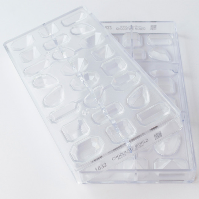 Форма для шоколада поликарбонатная Бриллианты 2х5 г, 1632 CW
