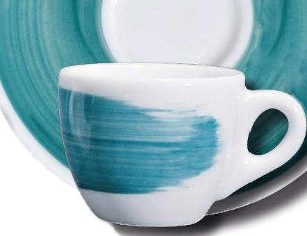 Чашка сappuccino 180 мл GreenTeal серия Verona Millecolori, 35119