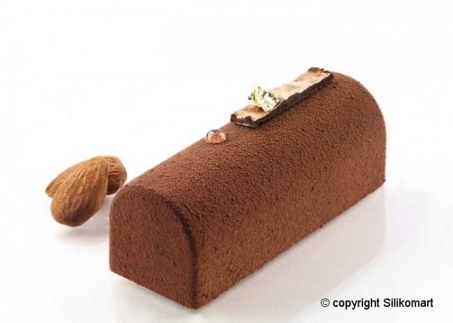 Силиконовая форма Буше 84x32 h35 mm SF130, Silikomart Силиконовая форма Буше 84x32 h35 mm SF130, Silikomart