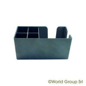Організатор барний 50x25 см, колір срібний, B001MS
