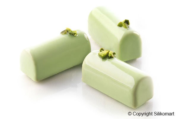 Silicone mold Boucher cylinder 44x18x20 mm, SF129 Silikomart