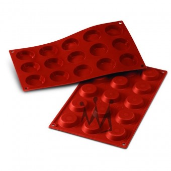 Form silicone Tartlet d45 mm, h10 mm, Silikomart