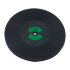 Багаття "LP Disk" d 100 мм, колір чорний із зеленою вставкою, каучук, D005G