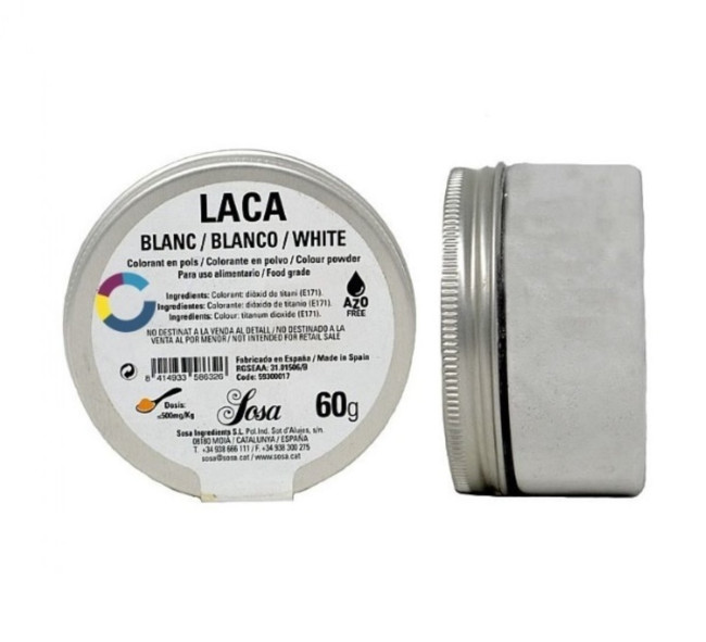Барвник жиророзчинний білий SOSA 60 г