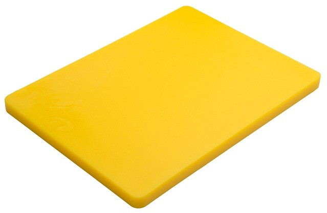 Обробна дошка жовта 600х400х20 мм Basic line, 414620