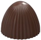 Форма для шоколада поликарбонатная Купол с гранями 7 г, 1968 CW