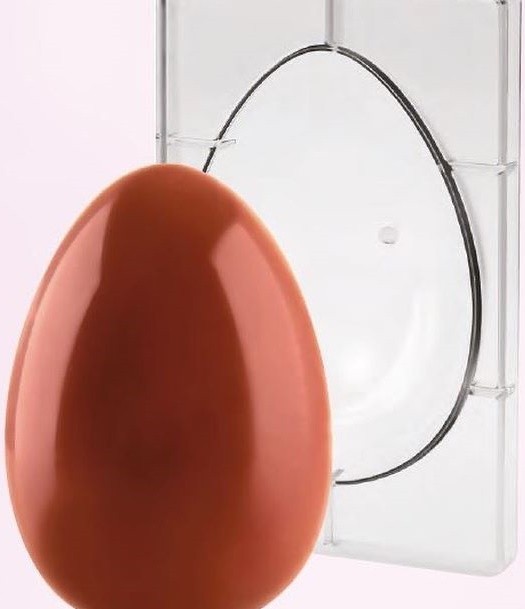 Форма для шоколада поликарбонатная Яйцо 104х150 мм, 20U150N