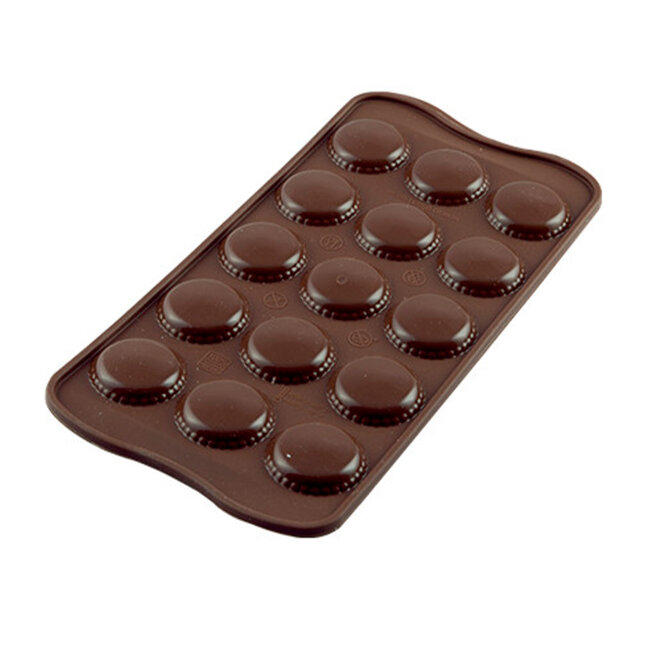 Силиконовая форма "macaron" Silikomart 30х7 мм