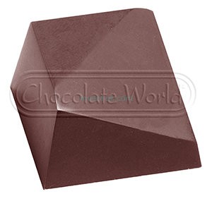 Diagonal 24.4mm 24pcs x 7.8g, polycarbonate, chocolate mold Chocolate World CW1559
