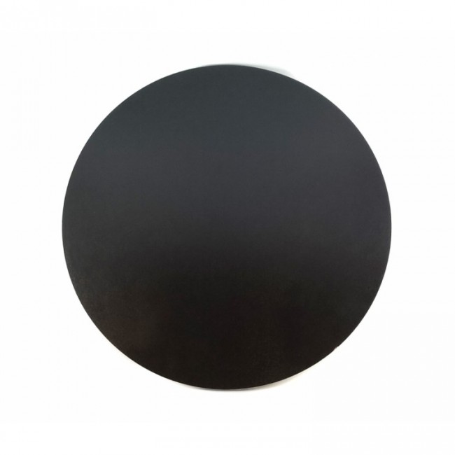 Подложка для торта круглая черная/черная 180х180мм, плотная, 5 штук комплект