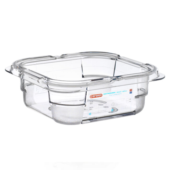 Гастроемкость из поликарбоната GN 1/6 h-6,5 см 1,1 л, 9796