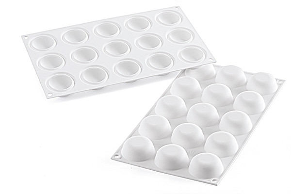 Silicone mold GLOBE d 45 mm h 20 mm, 26 ml, Silikomart Ukraine