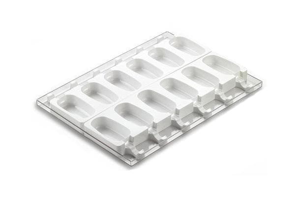 Силіконова форма для морозива Класика 93 x 48,5 h 25 мм, Silikomart GEL01 CLASSIC