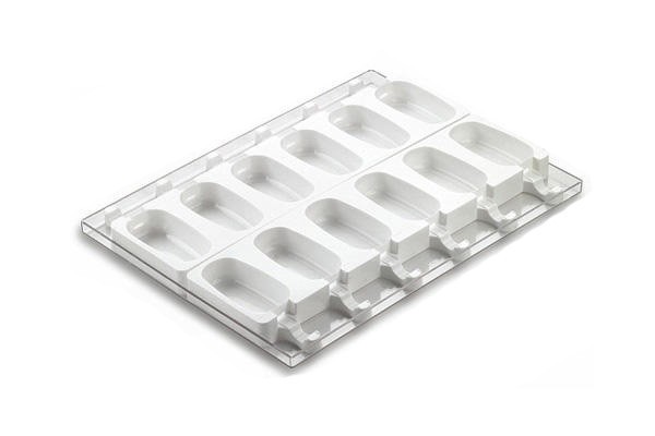 Силіконова форма для морозива Класика 93 x 48,5 h 25 мм, Silikomart GEL01 CLASSIC