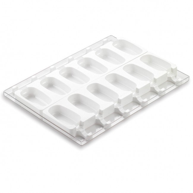 Силіконова форма для морозива Класика 93 x 48,5 h 25 мм, Silikomart GEL01 CLASSIC