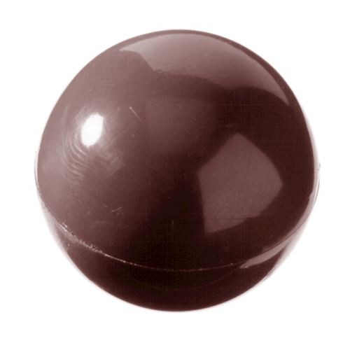Полусфера d27мм 32шт по 6г, поликарбонат, форма для шоколада Chocolate World CW1258
