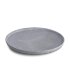 Тарелка d 24 см, цвет светло-серый, серия  Granit без глазировки, G1Q2124
