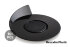 Набор подставок под десерты 100 шт. ?86 мм, SET 100 BLACK TRAYS - ROUND ?86 MM