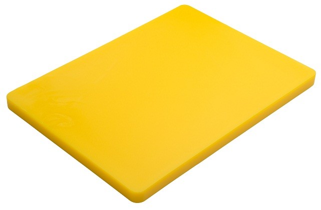 Разделочная доска желтая 450х300х12 мм Basic line, 413450