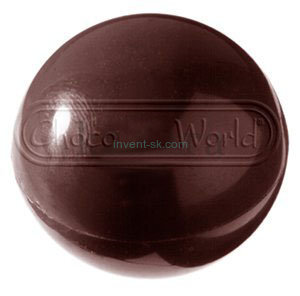 Поликарбонатная форма для шоколада Полусфера 38x19mm, 15шт x 19г 2002CW