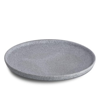 Тарелка d 26 см, цвет светло-серый, серия  Granit без глазировки, G1Q2126