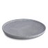 Тарелка d 26 см, цвет светло-серый, серия  Granit без глазировки, G1Q2126