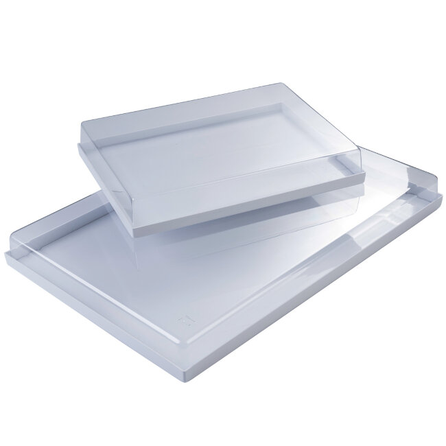 Поднос с пластиковой крышкой 60x40 см, VC60X40