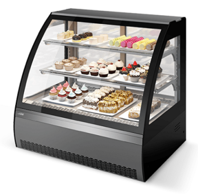 ВІТРИНА КОНДИТЕРСЬКА НАСТОЛЬНА VETE 90М  АНТРАЦИТ, CHILZ