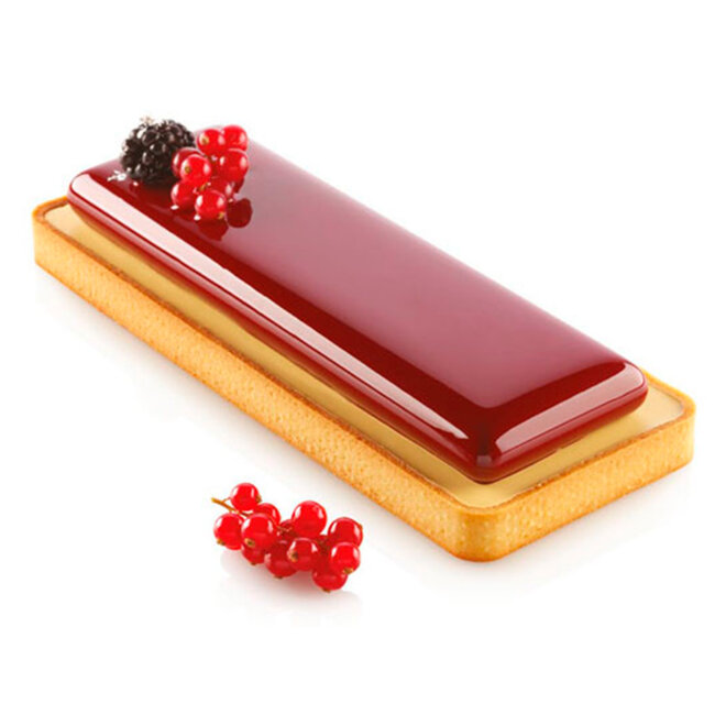 Форма для тартов RECTANGULA 1 шт, KIT TARTE RING RECTANGULA 265x105 MM Форма для тартов RECTANGULA 1 шт, KIT TARTE RING RECTANGULA 265x105 MM