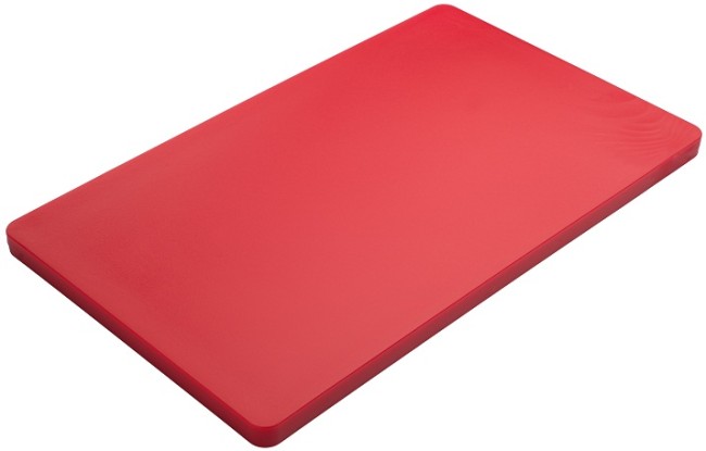 Разделочная доска красная 450х300х12 мм Basic line, 443450